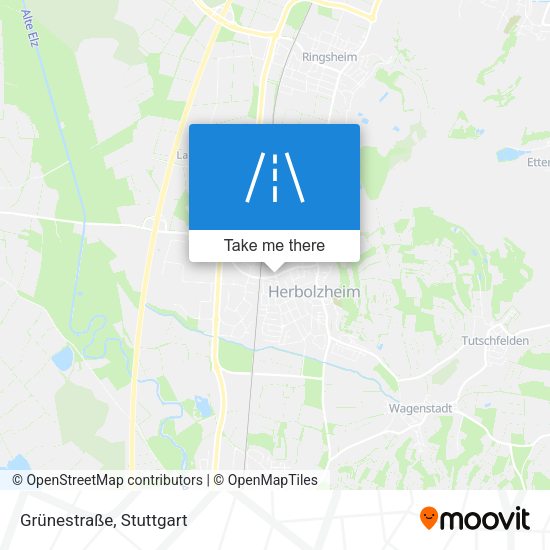 Grünestraße map