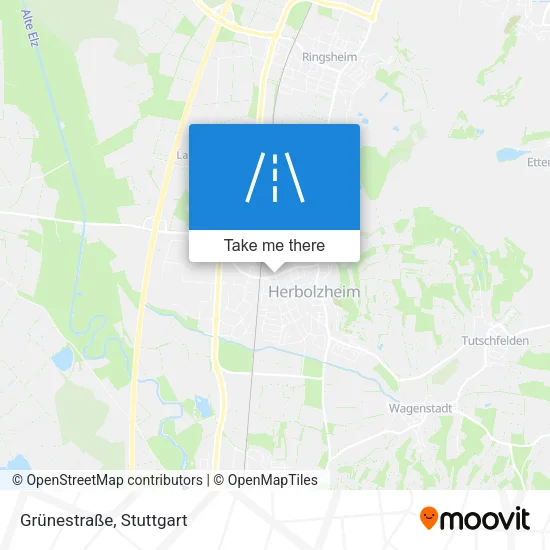 Grünestraße map