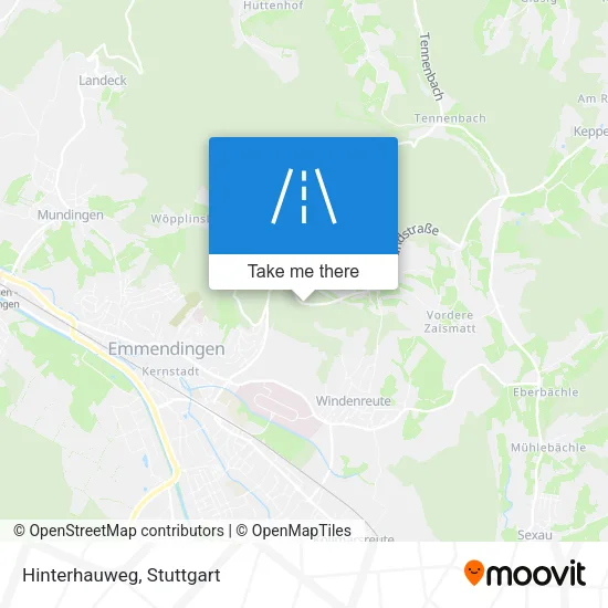 Карта Hinterhauweg