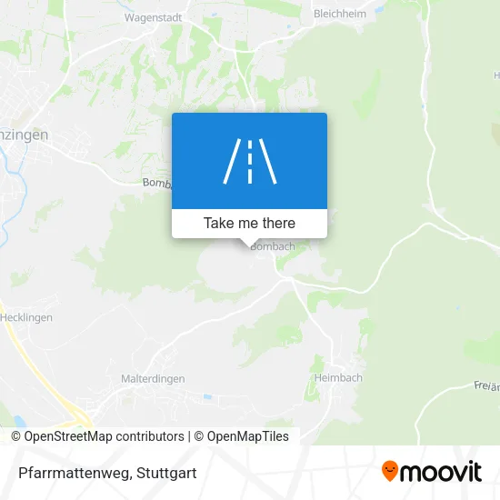 Карта Pfarrmattenweg