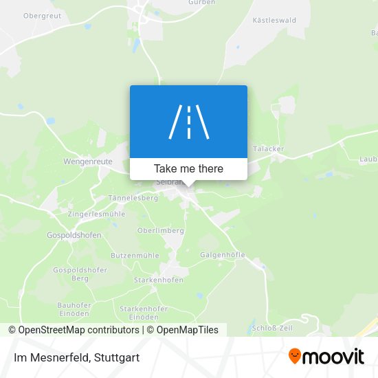 Im Mesnerfeld map