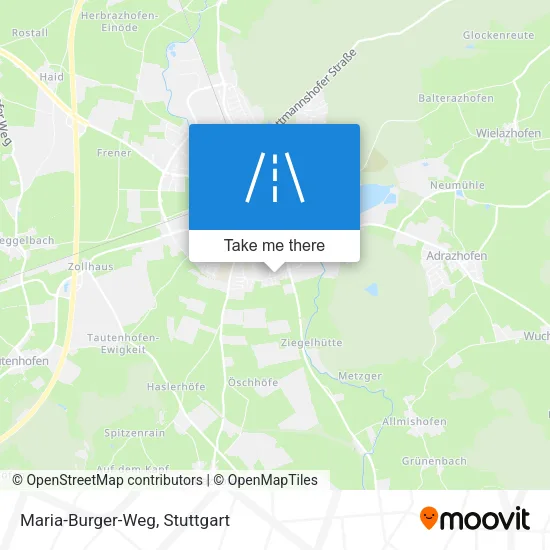 Карта Maria-Burger-Weg