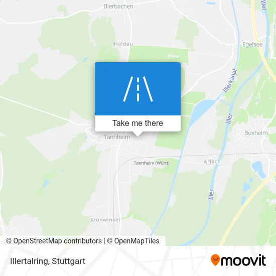 Карта Illertalring