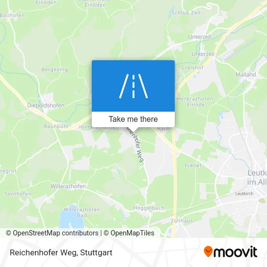 Карта Reichenhofer Weg