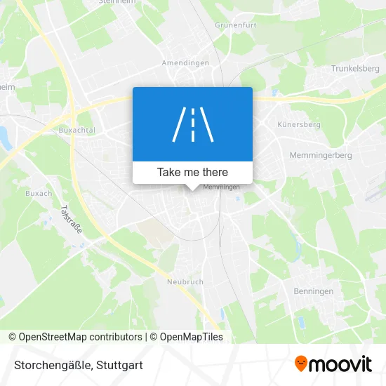 Карта Storchengäßle