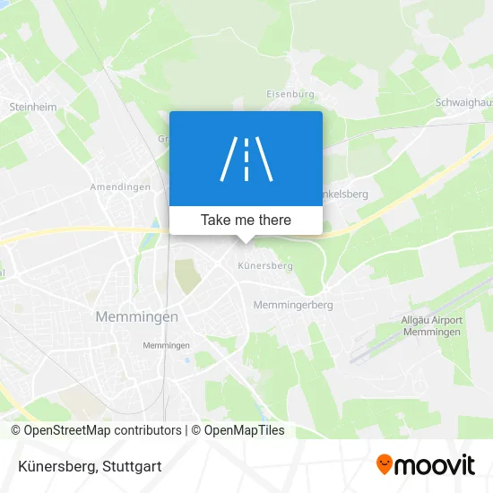 Карта Künersberg