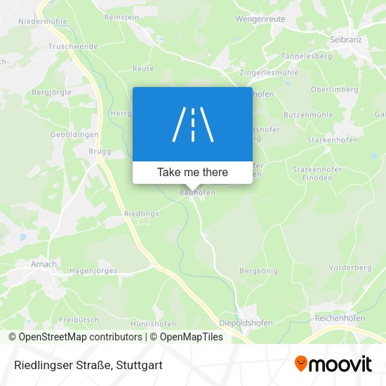 Riedlingser Straße map
