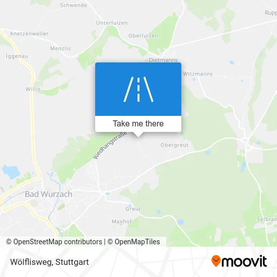 Карта Wölflisweg