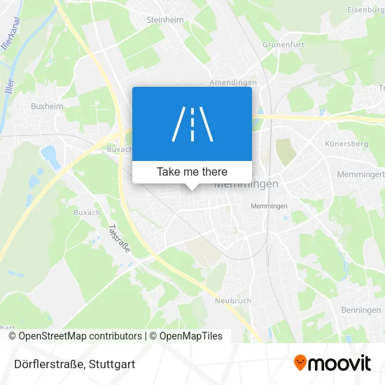 Карта Dörflerstraße