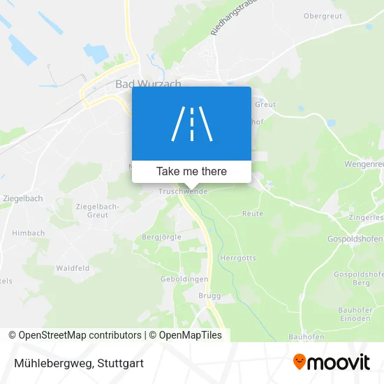 Карта Mühlebergweg