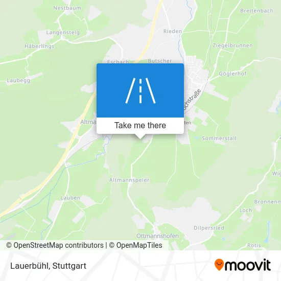 Карта Lauerbühl