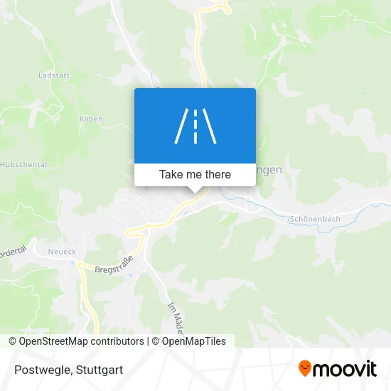 Карта Postwegle