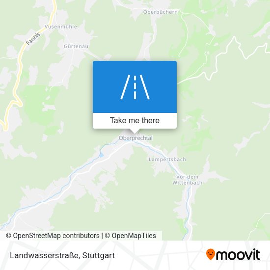 Landwasserstraße map