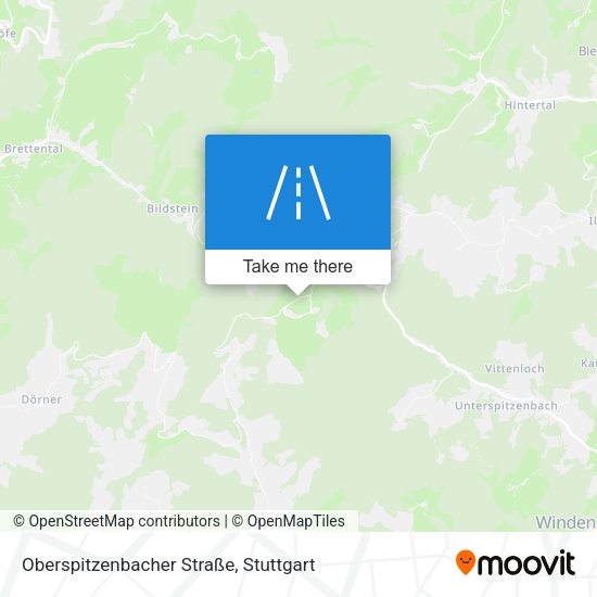 Oberspitzenbacher Straße map