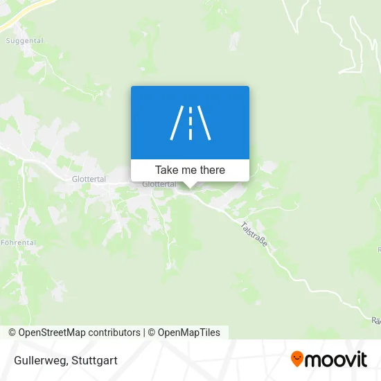 Gullerweg map