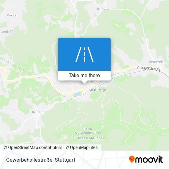 Gewerbehallestraße map
