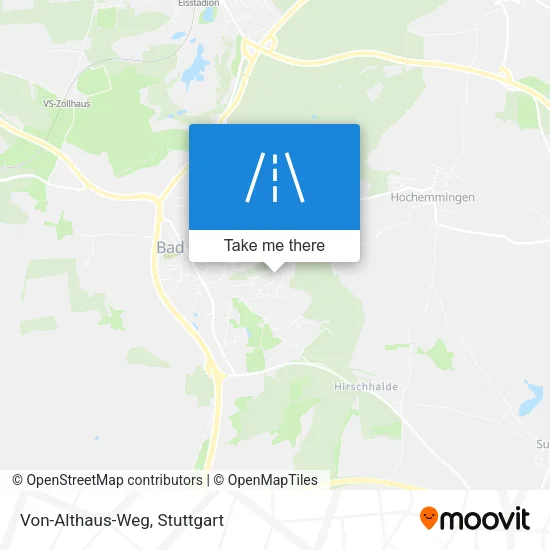Карта Von-Althaus-Weg