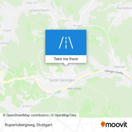 Карта Rupertsbergweg