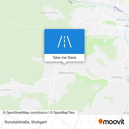 Карта Runstalstraße