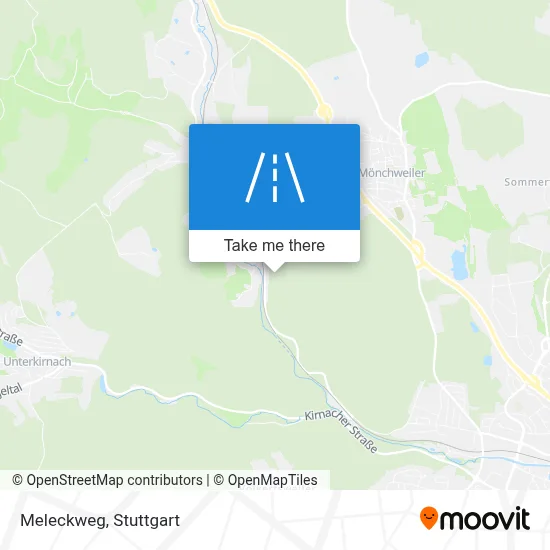 Meleckweg map