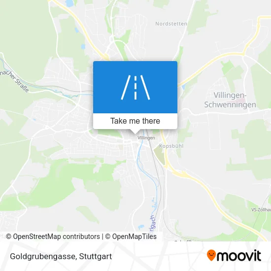 Карта Goldgrubengasse