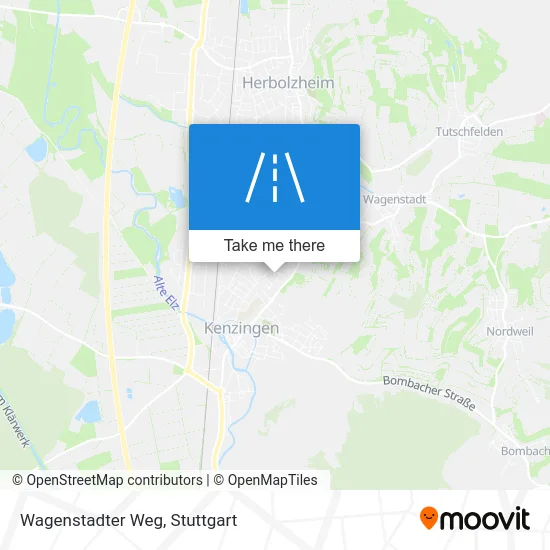 Карта Wagenstadter Weg