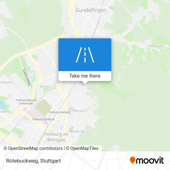 Карта Rötebuckweg