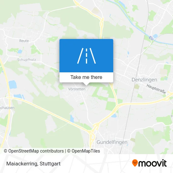 Maiackerring map