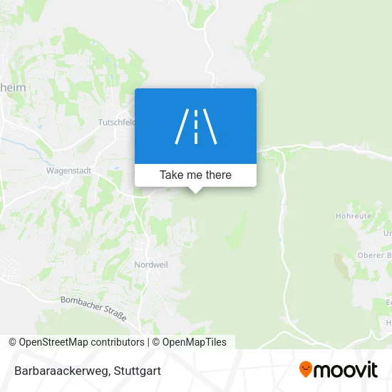 Карта Barbaraackerweg