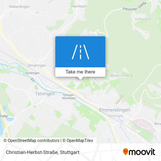 Christian-Herbst-Straße map