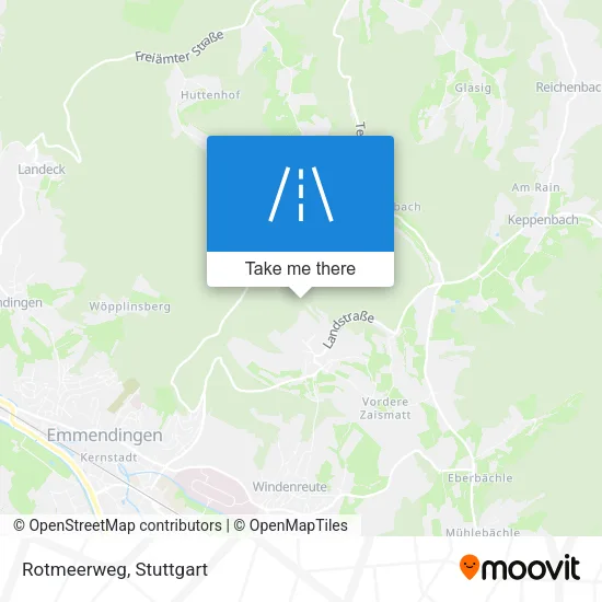 Карта Rotmeerweg
