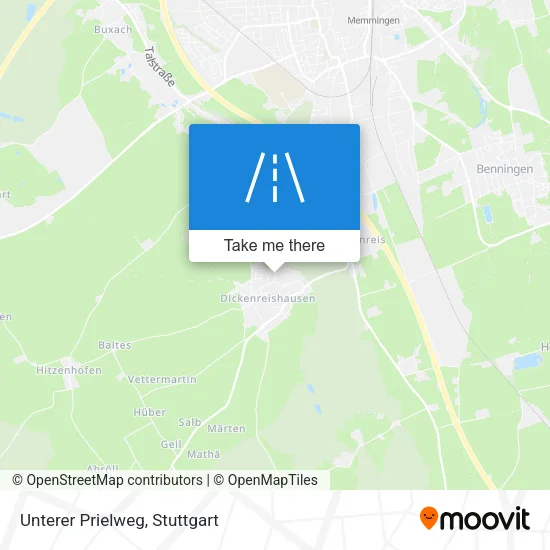 Карта Unterer Prielweg