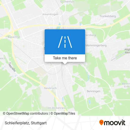 Карта Schleiferplatz