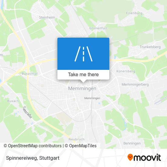 Карта Spinnereiweg