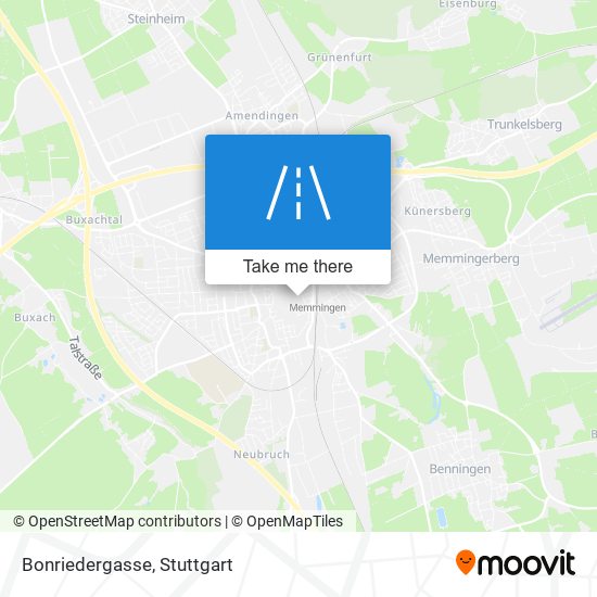 Bonriedergasse map