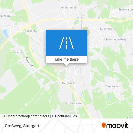 Карта Großweg