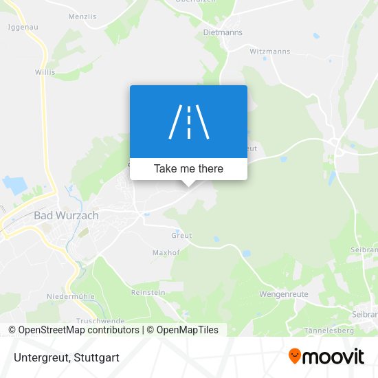 Карта Untergreut