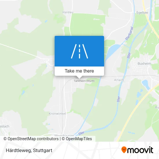 Карта Härdtleweg