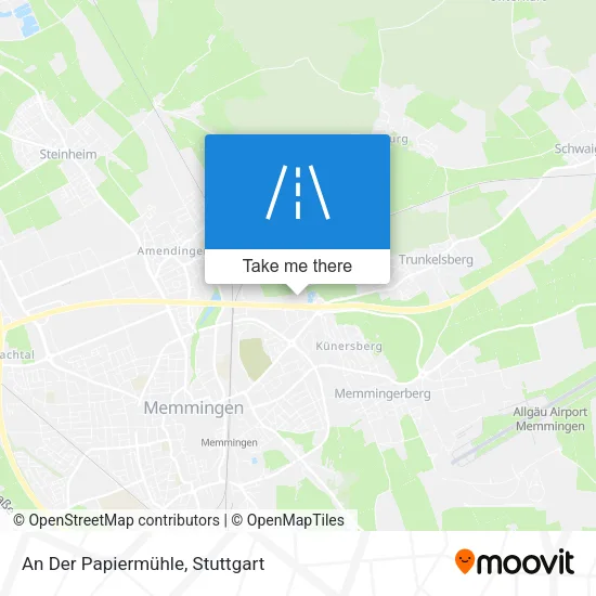 Карта An Der Papiermühle
