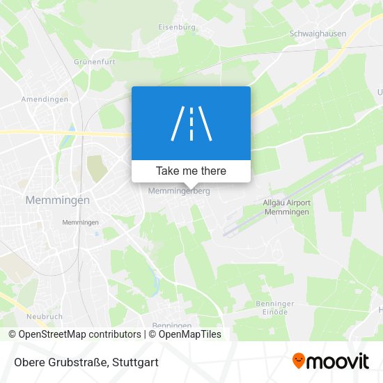 Obere Grubstraße map