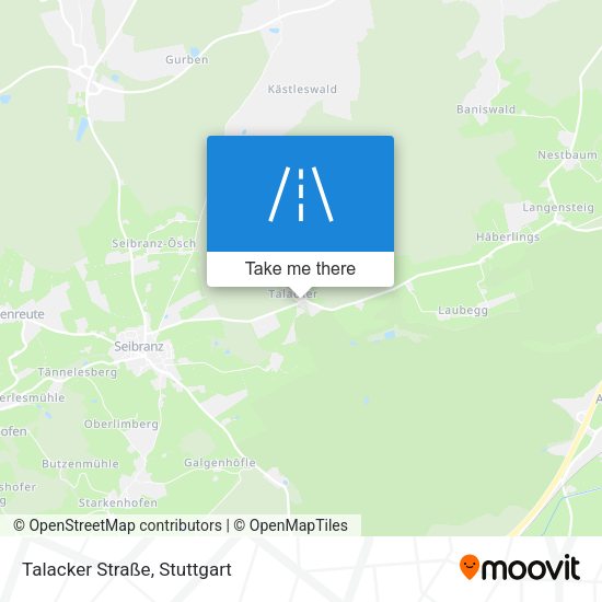 Talacker Straße map