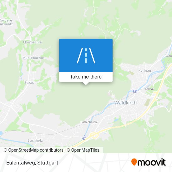 Eulentalweg map