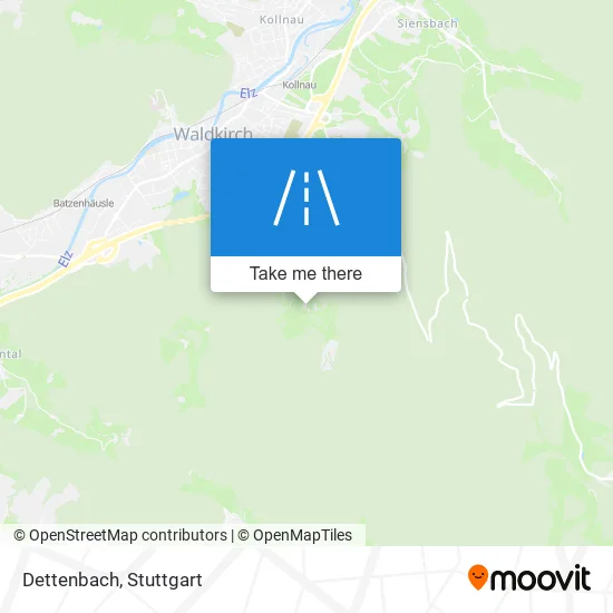 Карта Dettenbach