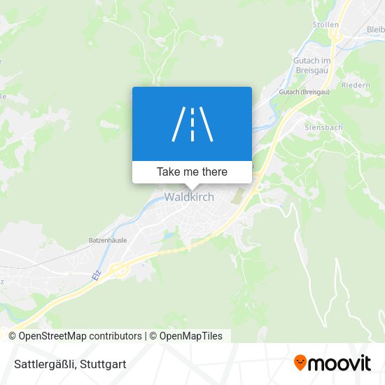 Sattlergäßli map