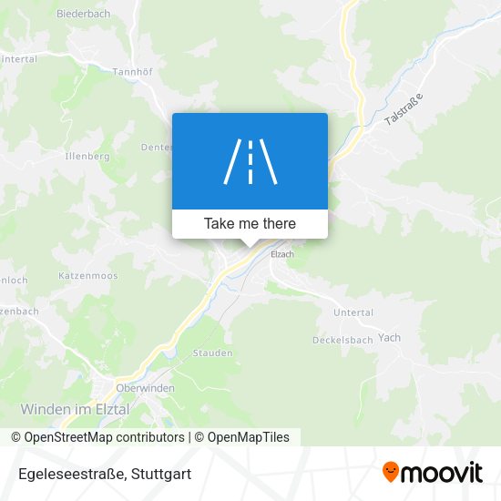 Egeleseestraße map