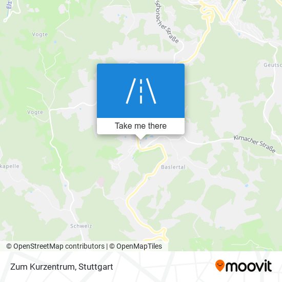 Zum Kurzentrum map