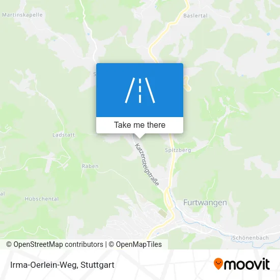 Карта Irma-Oerlein-Weg