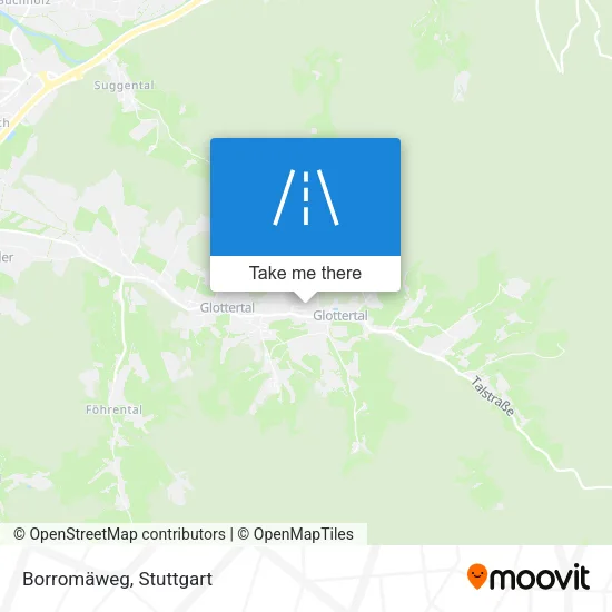 Карта Borromäweg