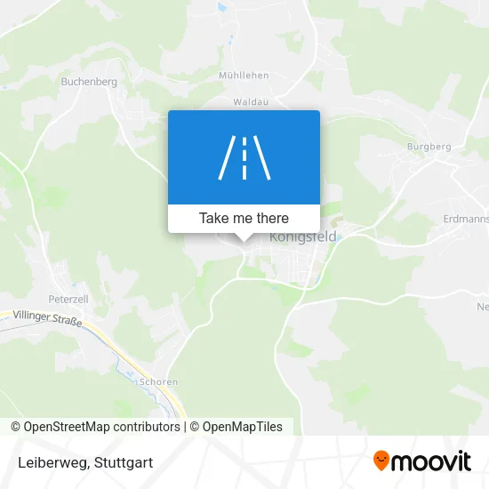 Карта Leiberweg