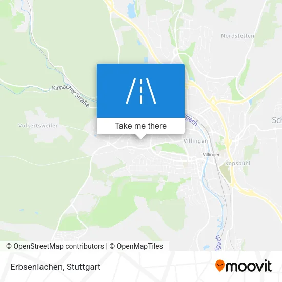 Карта Erbsenlachen